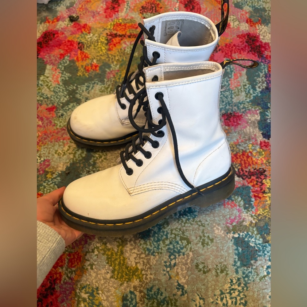 White doc martens
